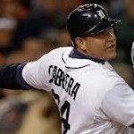 Cabrera keeps the BBWAA in the news for the 2nd year in a row.  Photo AP via sportingnews.com