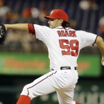 Roark is putting himself into 2014 rotation contention.  Photo Alex Brandon/AP via wp.com