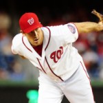 Ohlendorf's old-school/new-look windup has resurrected his MLB career. Mandatory Credit: Evan Habeeb-USA TODAY Sports