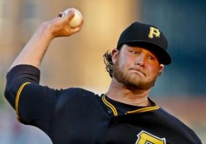 Gerrit Cole won the latest installment of #1 versus #1 overall drafted pitchers.  AP Photo via sporting news.