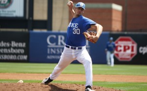 Duke RHP and Great Falls resident Mike Matuella has rocketed up the draft boards for 2015.  Photo via dukechronicle.com