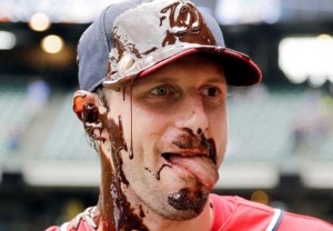 Maybe they'll bring back out chocolate if Scherzer wins game 5. Photo via thesportsquotient.com