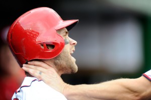 Hopefully his MVP vote goes better for Harper than this day did. (Photo by Greg Fiume/Getty Images) ORG XMIT: 538595765 ORIG FILE ID: 490330798