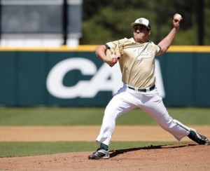 2017 3rd rounder Nick Raquet starts in the GCL as one of its most intriguing arms. Photo via State College Pa