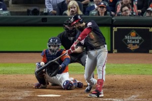 Rendon's lasting legacy will be his amazing 2019 post season late inning performances. Photo via wtop.com