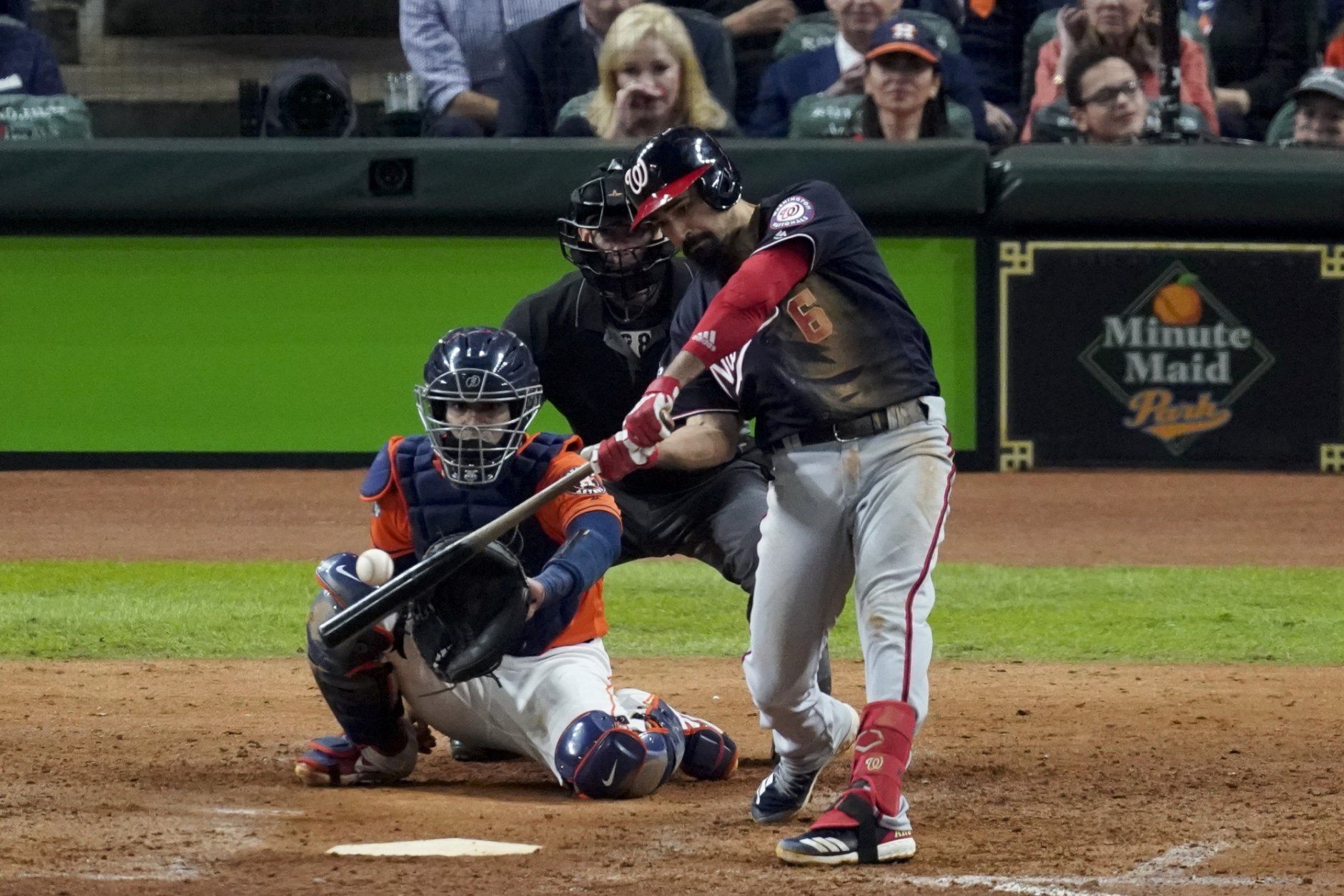 Soto, Nationals top Cole, Astros 5-4 in World Series opener - WTOP News